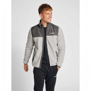 Hummel Lgc Charley Fleece Jacken Herren Grau | 216175-790