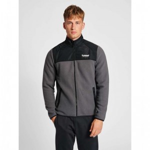 Hummel Lgc Charley Fleece Jacken Herren Grau | 116438-854