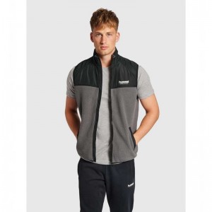 Hummel Lgc Charley Fleece Weste Herren Grau | 581726-031