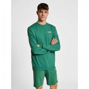 Hummel Lgc Gabe Sweatshirt Herren Grün | 492676-714