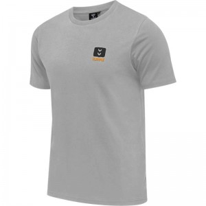 Hummel Lgc Liam T-shirts Herren Grau | 229586-559