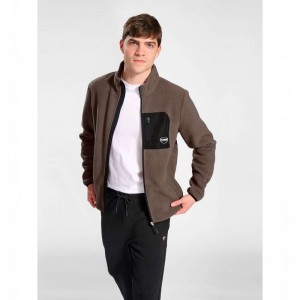 Hummel Lgc Oliver Fleece Jacken Herren Braun | 268752-131