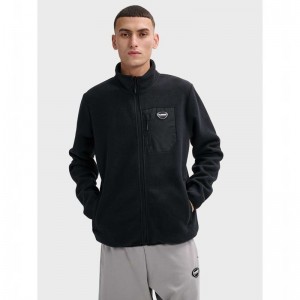 Hummel Lgc Sum Fleece Jacken Herren Schwarz | 738655-588