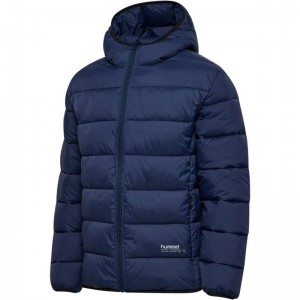 Hummel Lightweight Puffer Jacken Damen Navy | 322160-506