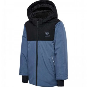Hummel Logan Tex Jacken Kinder Blau | 776358-135