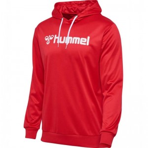 Hummel Logo Hoodie Herren Rot | 714928-565
