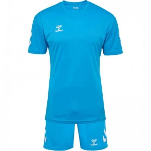 Hummel Logo Sets Herren Blau | 335003-043