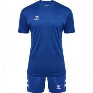 Hummel Logo Sets Herren Blau | 627136-537