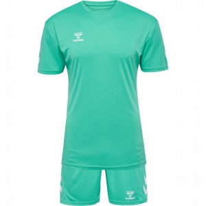 Hummel Logo Sets Herren Grün | 010370-078