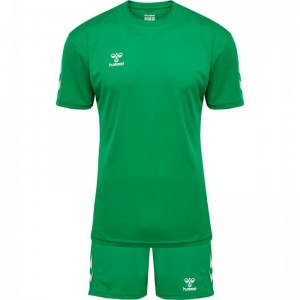 Hummel Logo Sets Herren Grün | 401793-898