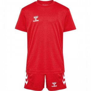 Hummel Logo Sets Kinder Rot | 591568-273
