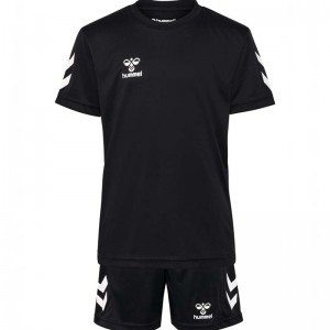 Hummel Logo Sets Kinder Schwarz | 086983-465