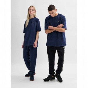 Hummel Loose Bee S/S Hose Damen Navy | 397040-230