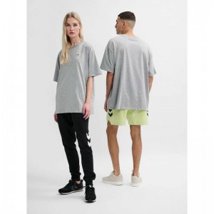 Hummel Loose Bee S/S T-shirts Damen Grau | 721531-254