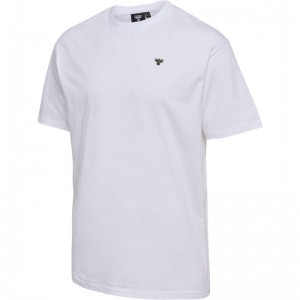 Hummel Loose Bee S/S T-shirts Damen Weiß | 166856-372