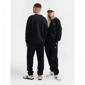 Hummel Loose Crewneck Bee Sweatshirt Herren Schwarz | 853692-305