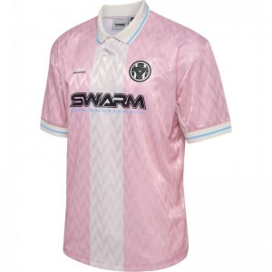 Hummel Loose Fb S/S Trikot Herren Rosa | 427811-389