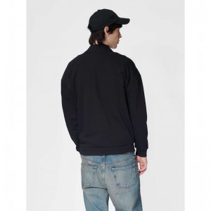 Hummel Loose Half Zip Bee Sweatshirt Herren Schwarz | 738772-763