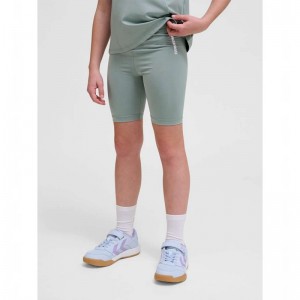 Hummel Luna Tights Kurze Hose Kinder Grün | 817894-748