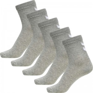 Hummel Make My Day 5-pack Socken Kinder Grau | 622904-224