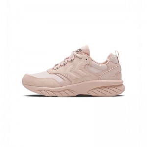 Hummel Marathona Reach Lx Tonal Rib Sneakers Herren Rosa | 526644-570