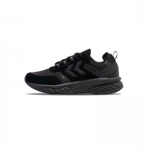 Hummel Marathona Reach Lx Tonal Rib Sneakers Herren Schwarz | 118761-688