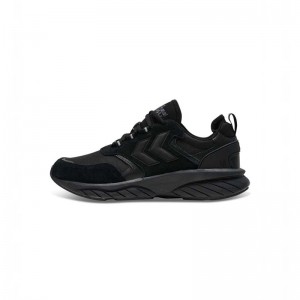 Hummel Marathona Reach Lx Tonal Rib Sneakers Herren Schwarz | 077324-181