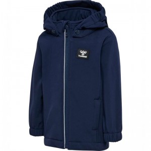 Hummel Mars Tex Mini Softshell Jacken Kinder Schwarz | 074270-315