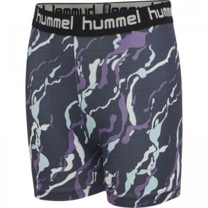 Hummel Mimmi Tight Kurze Hose Kinder Blau | 530761-479