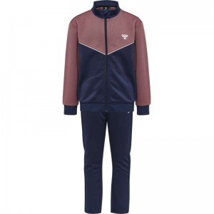 Hummel Molin Tracksuit Sportbekleidung Kinder Rot | 674565-313