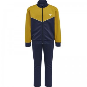 Hummel Molin Tracksuit Sportbekleidung Kinder Gelb | 864713-348