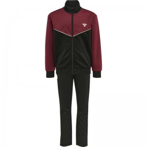 Hummel Molin Tracksuit Sportbekleidung Kinder Bordeaux | 642762-742