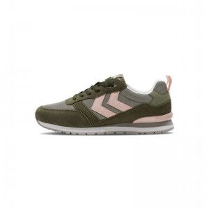 Hummel Monaco 86 Sneakers Herren Olivgrün | 703951-454