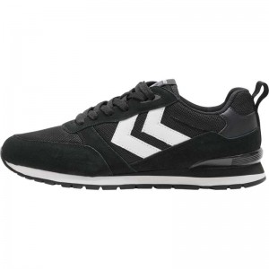 Hummel Monaco 86 Sneakers Herren Schwarz | 642525-669