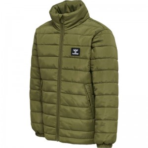 Hummel Mosse Jacken Kinder Olivgrün | 730684-264