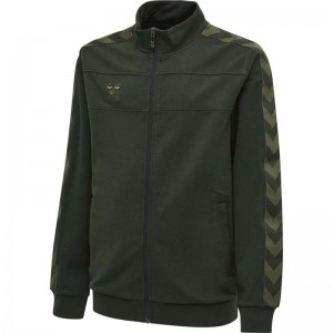 Hummel Move Classic Zip Jacken Kinder Grün | 588032-822