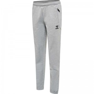 Hummel Move Grid Cotton Hose Damen Grau | 164264-070