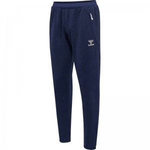 Hummel Move Grid Cotton Hose Herren Navy | 860279-601