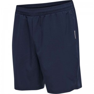 Hummel Move Grid Woven Kurze Hose Herren Navy | 779425-680