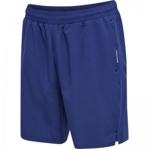 Hummel Move Grid Woven Tanga Herren Blau | 428440-009