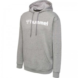 Hummel Mover Cotton Hoodie Herren Grau | 356075-612