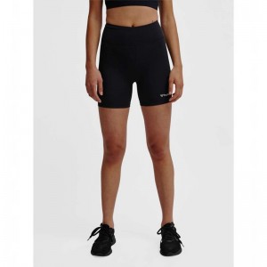 Hummel Mt Active Hw Tight Kurze Hose Damen Schwarz | 813974-044