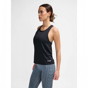 Hummel Mt Aura Mesh T-shirts Damen Schwarz | 272938-365