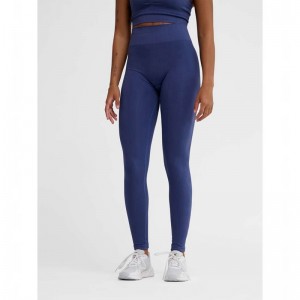 Hummel Mt Define Seaml Scrunch Strumpfhose Damen Blau | 679296-004