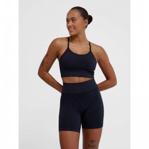 Hummel Mt Define Seamless Padded Sport BH Damen Schwarz | 238091-267