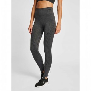 Hummel Mt Hana 2.0 Seamless Mw Hose Damen Schwarz | 667433-377