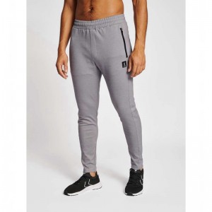 Hummel Mt Interval Tapered Jacken Herren Grau | 121912-330