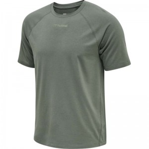 Hummel Mt Laze T-shirts Herren Grau | 343453-403