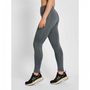 Hummel Mt Mabley Mid Waist Strumpfhose Damen Grau | 525356-867