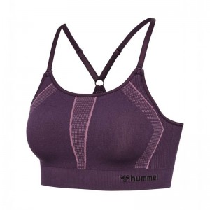 Hummel Mt Power Seamless Kurze Hose Damen Lila | 542944-543